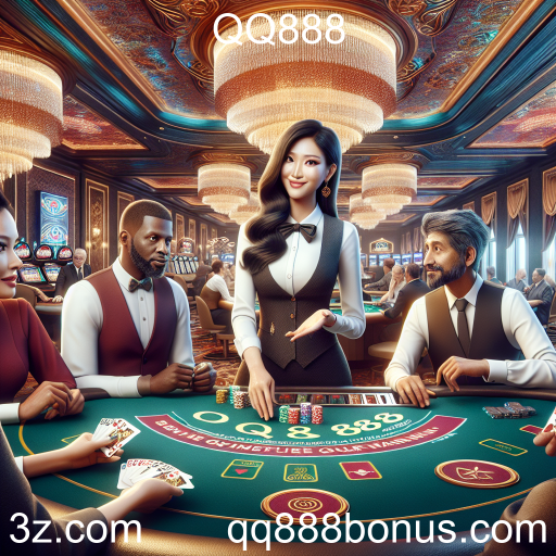 Experiência Imersiva no Casino ao Vivo do QQ888